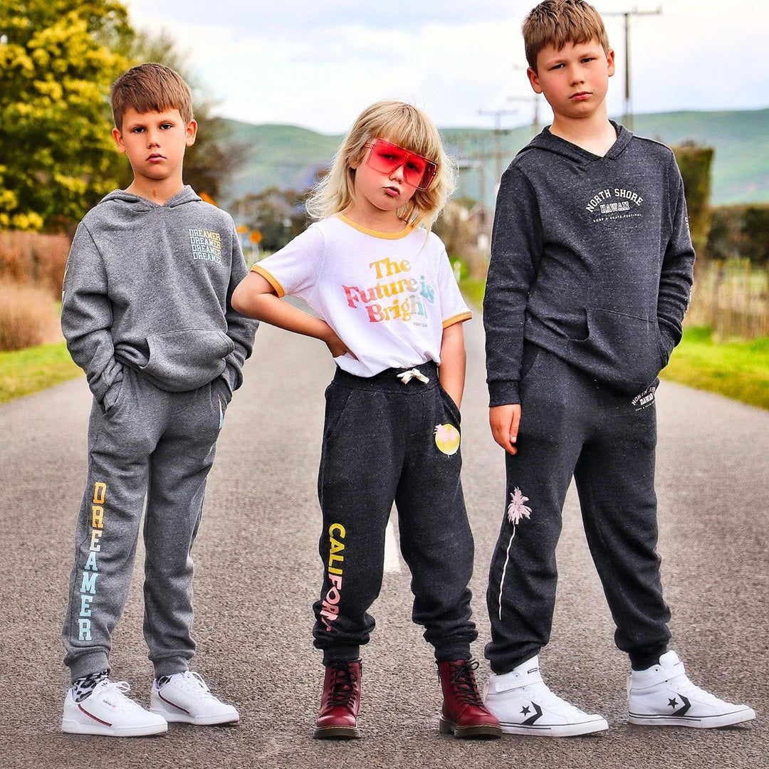 eco black california jogger pant