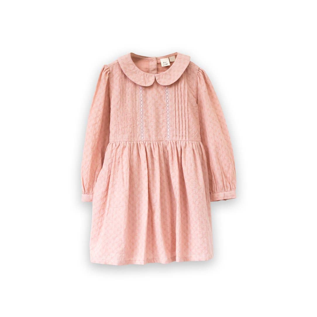 ella dress in blush