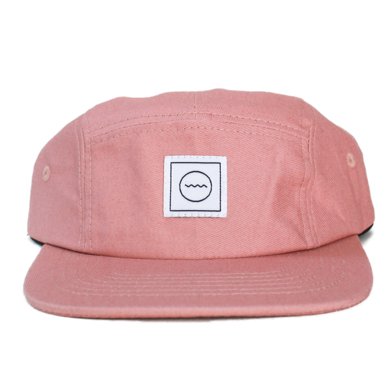 five-panel hat in blush