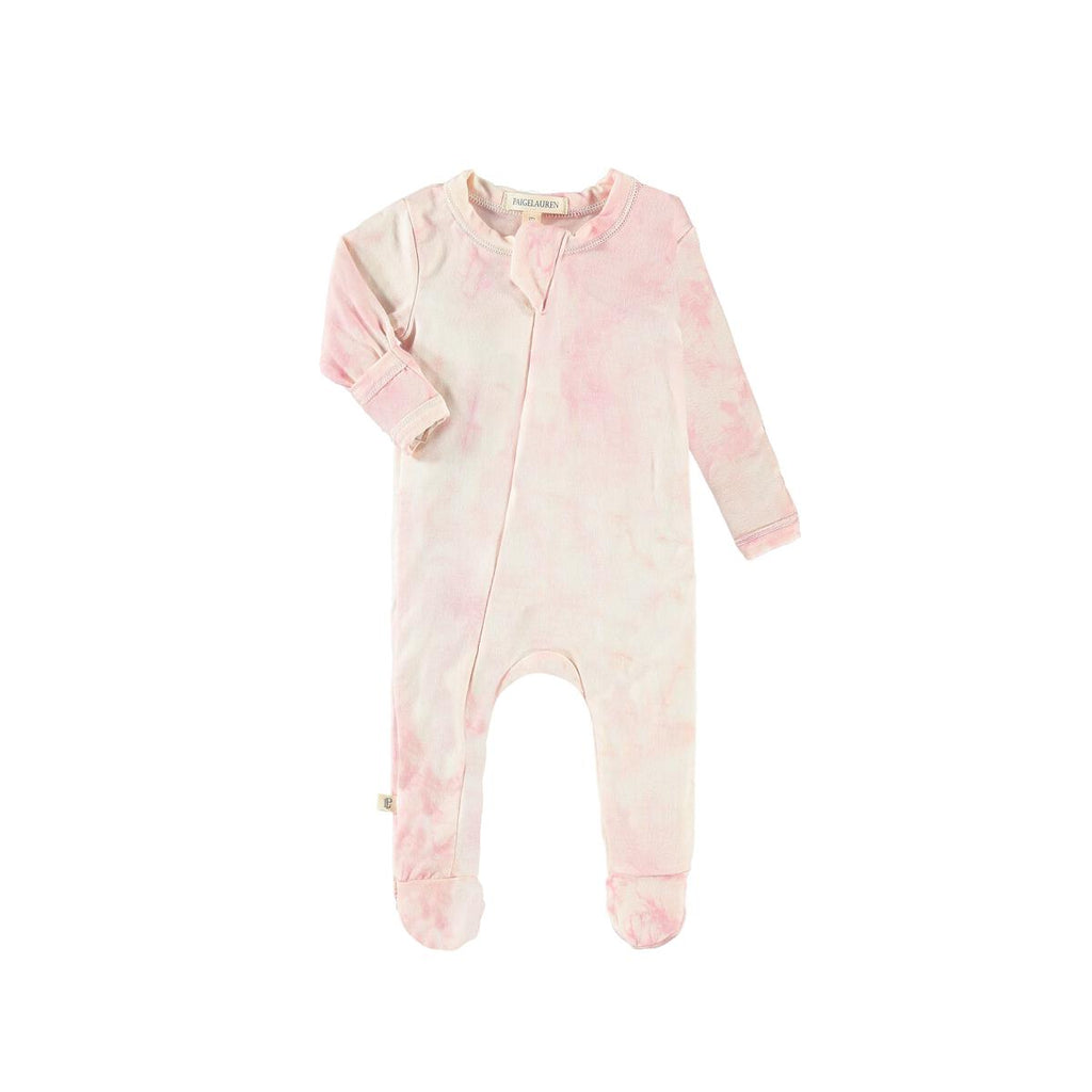 footie romper with zipper