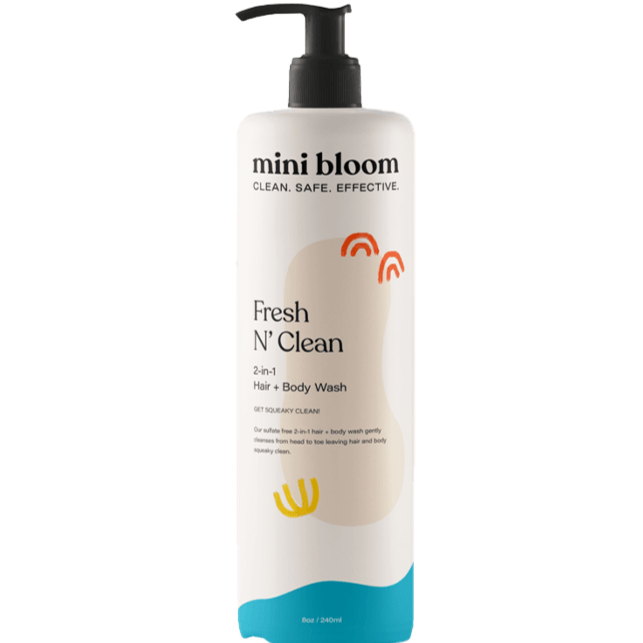 fresh n clean 2-n-1 hair + body wash