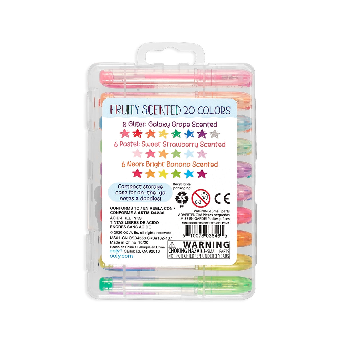 fruity scented gel pens