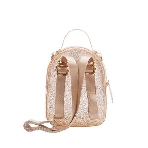 gold bee jelly mini backpack
