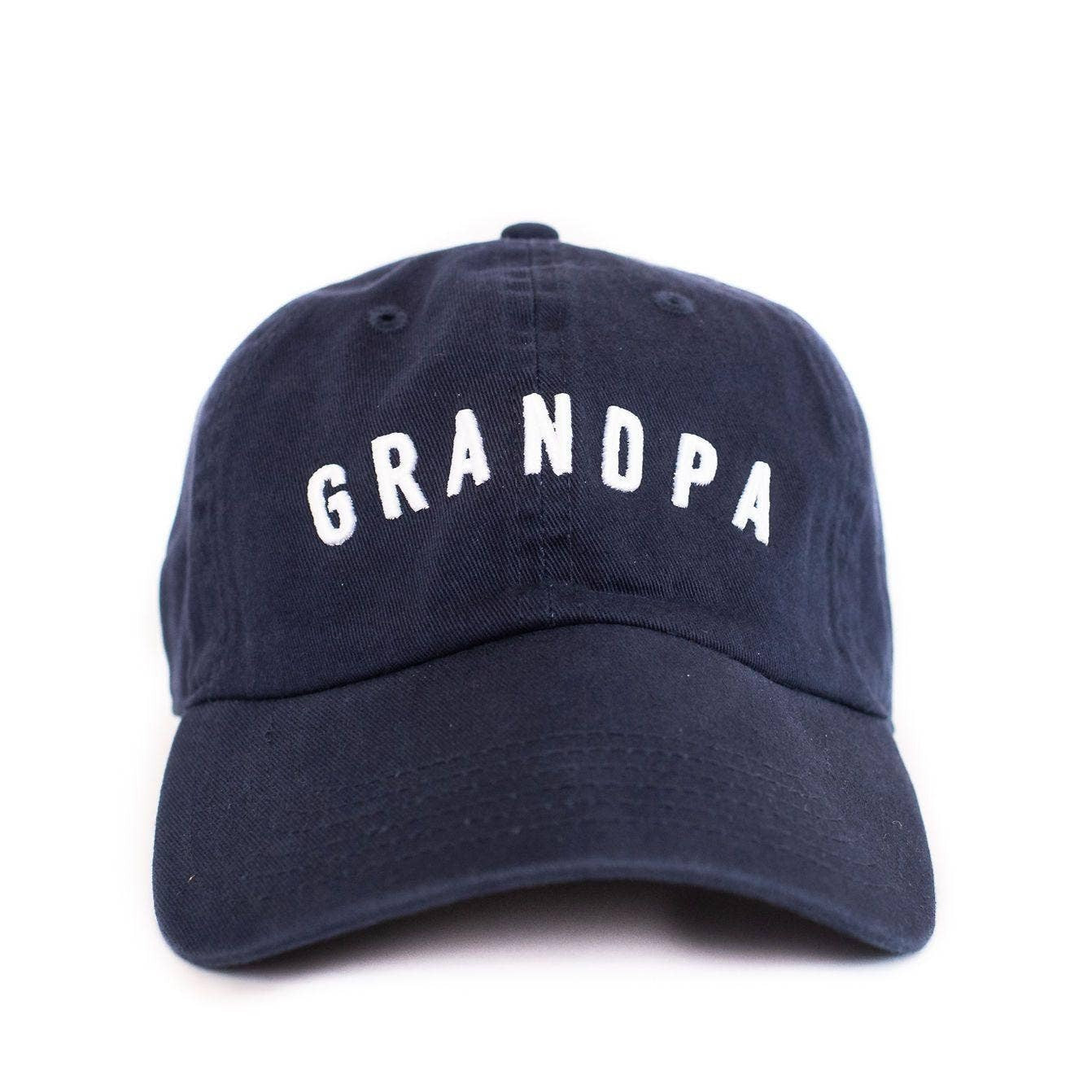 grandpa hat in navy