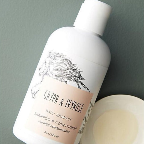 gryph & ivyrose daily embrace shampoo & conditioner