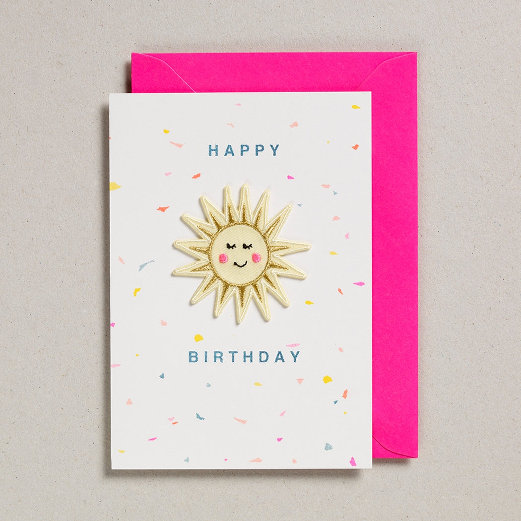 happy birthday sunshine card