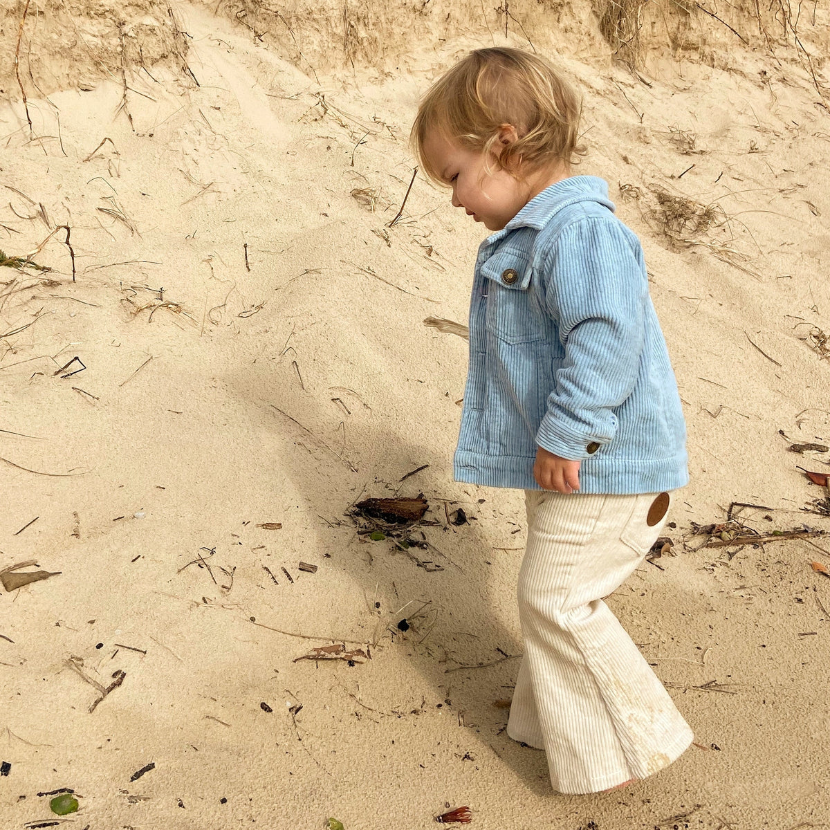 harlow corduroy flair pant