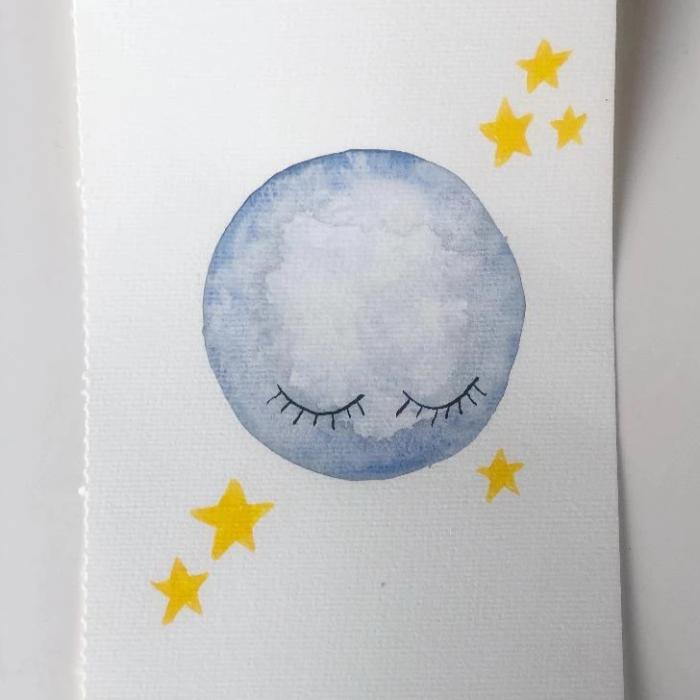 @aisfourart x elfin los angeles goodnight moon original watercolor