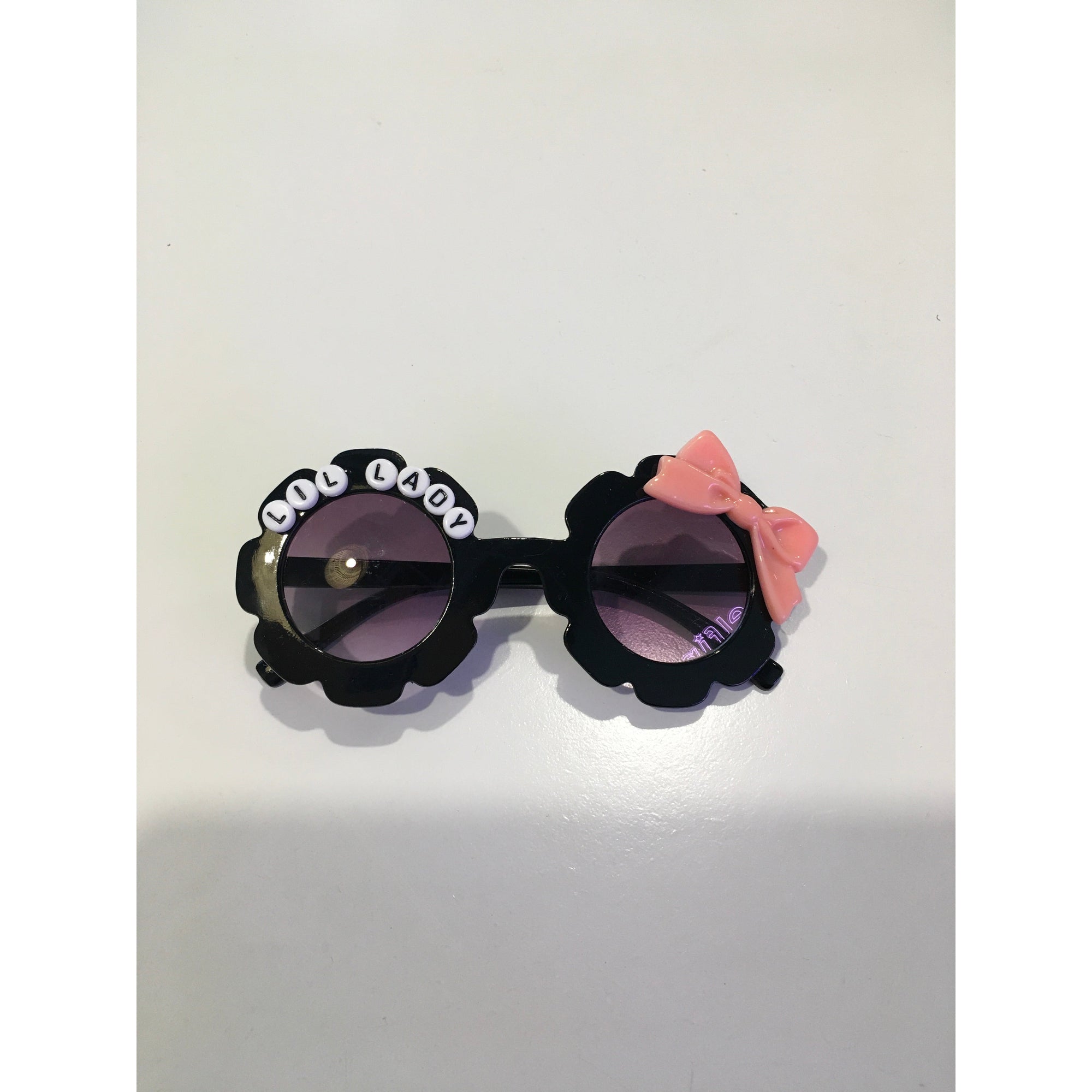 Lil lady pink bow sunglasses
