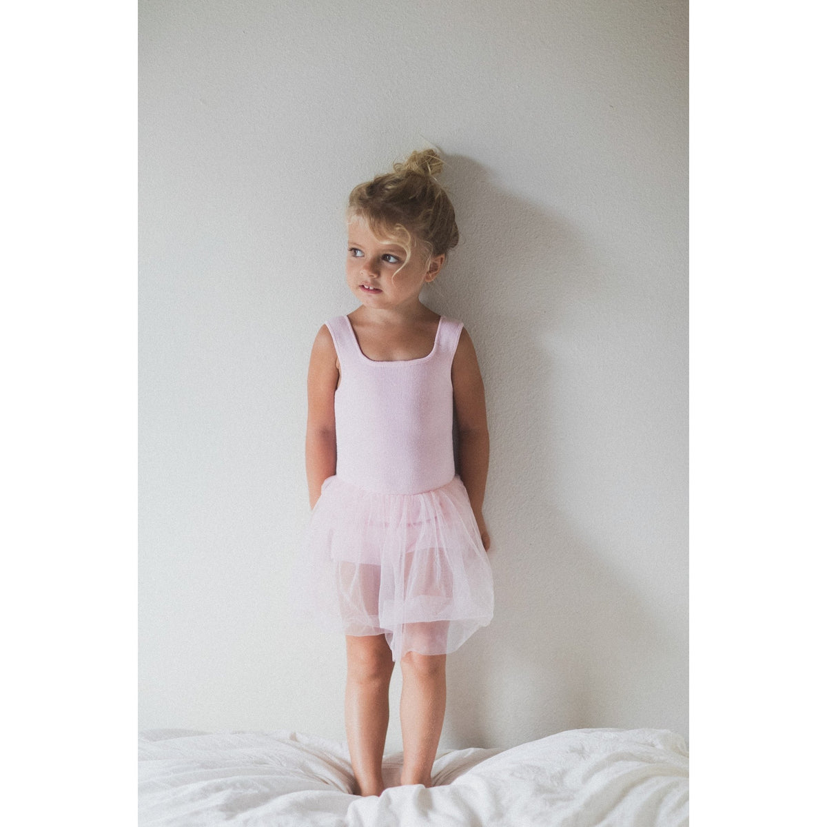 knit ballet tutu | pink
