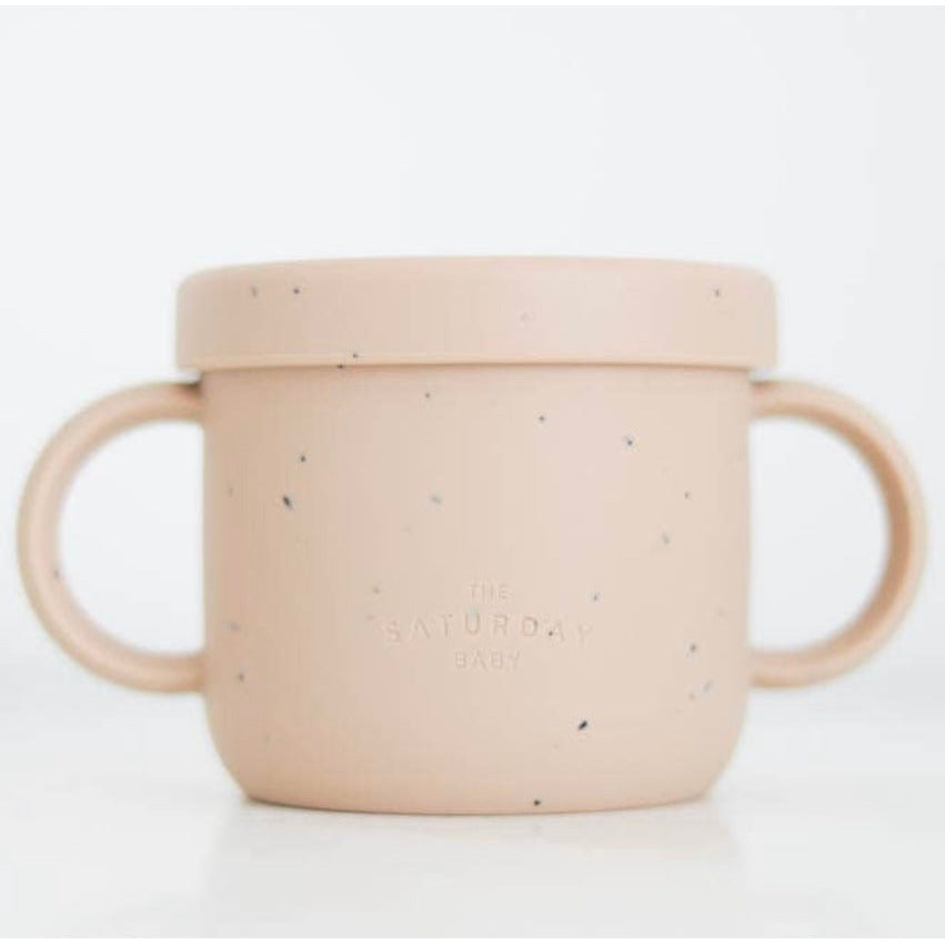silicone snack cup | sand speckled