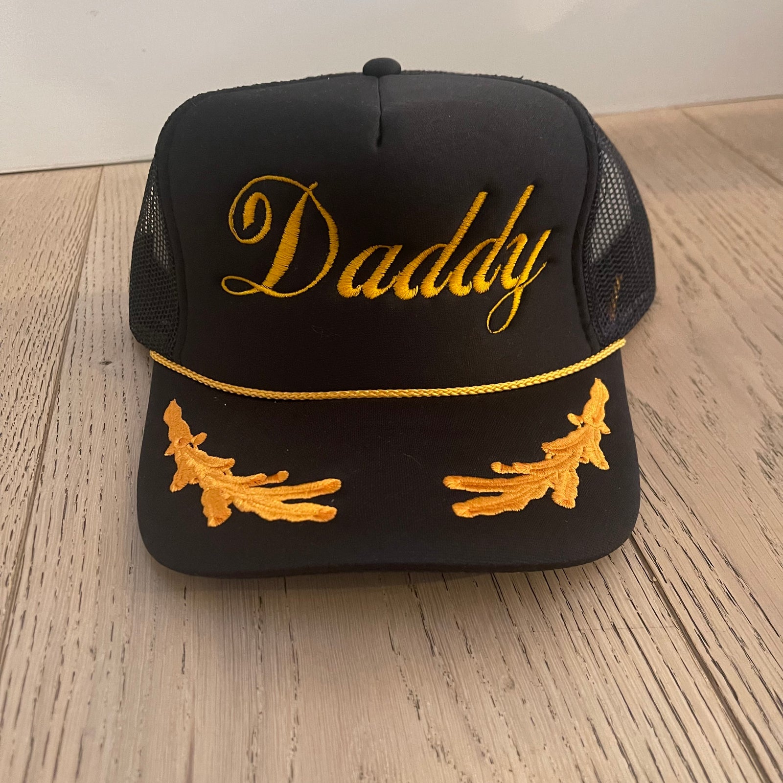 "daddy" trucker hat