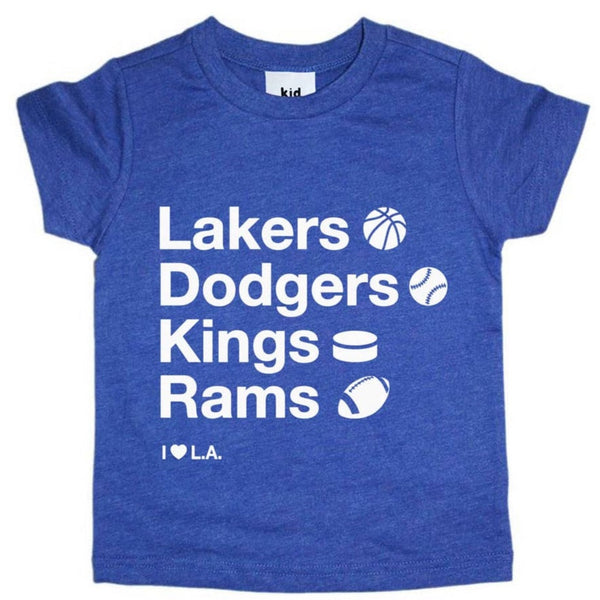 This is my Lakers & Dodgers & Rams & Kings T-Shirt California Sports Fan  2114