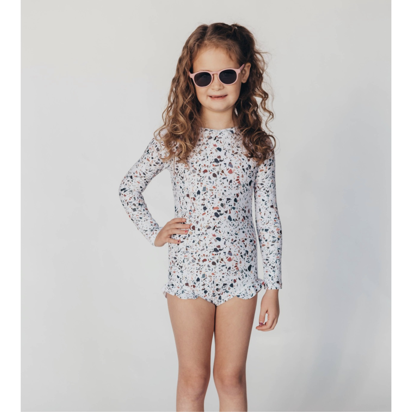 blake ruffle rashguard suit