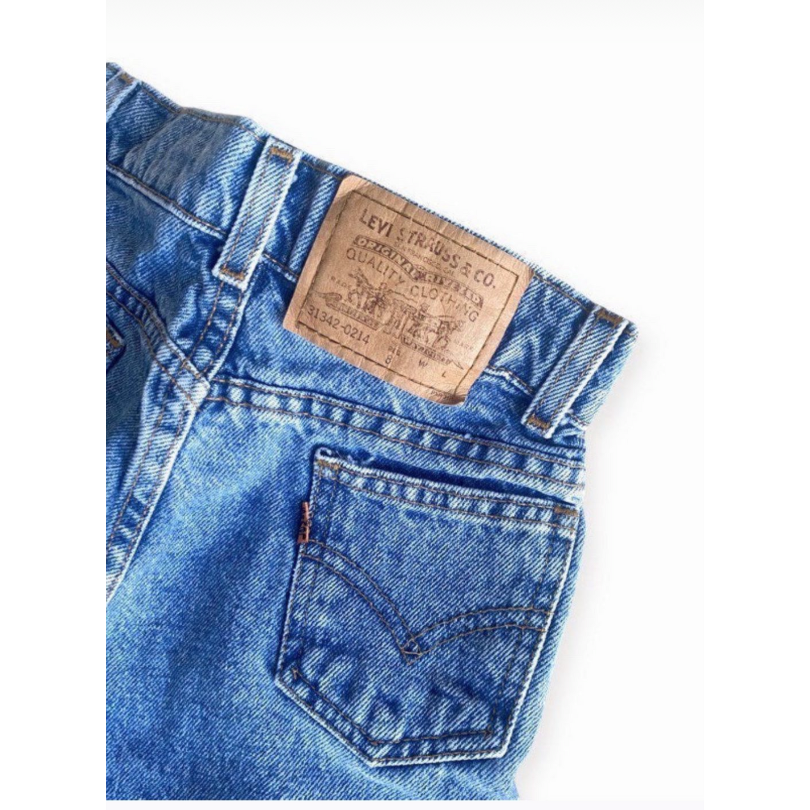 vintage levi's denim jeans | size 8