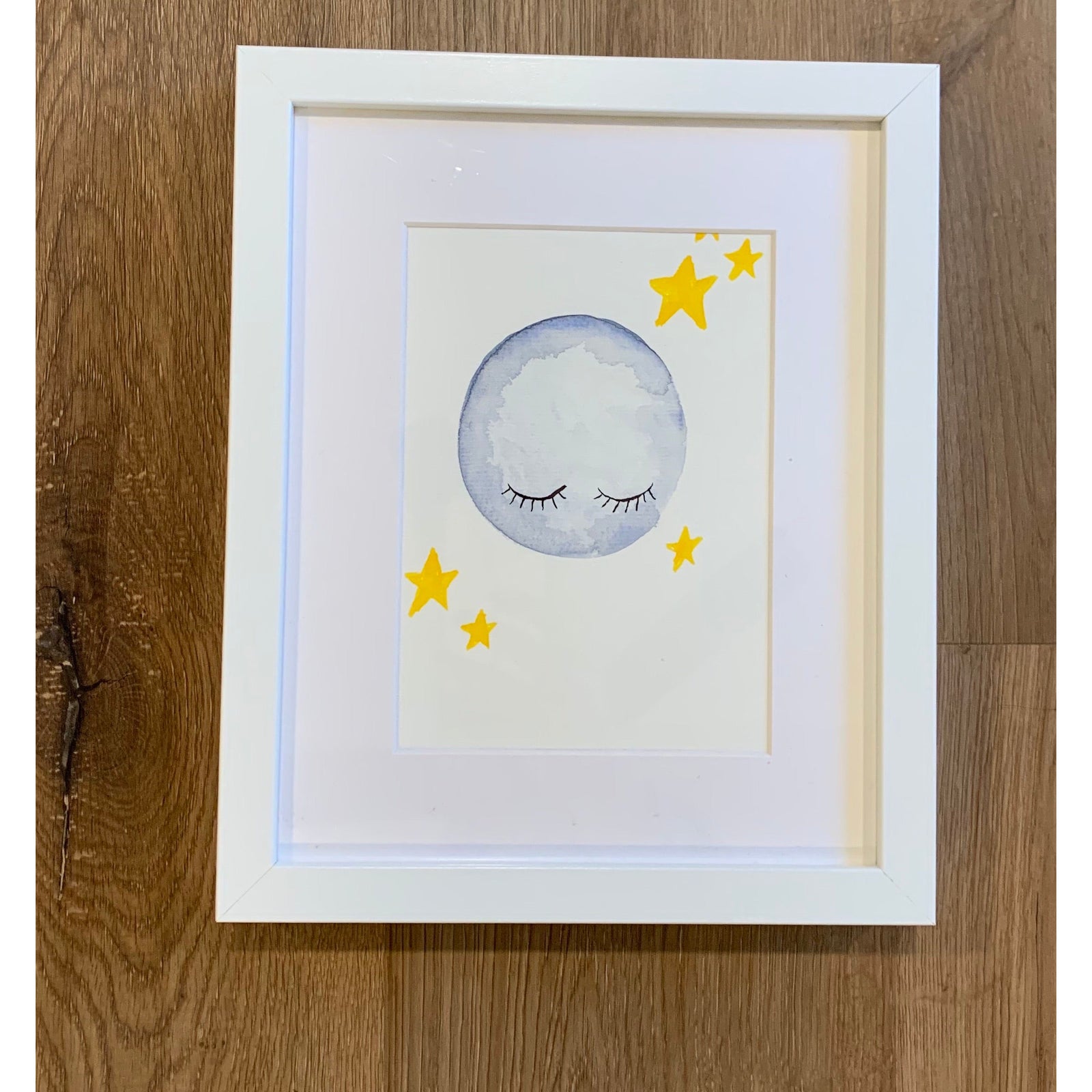 @aisfourart x elfin los angeles goodnight moon original watercolor