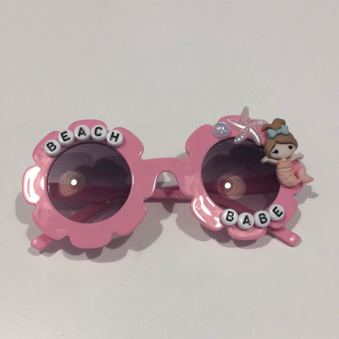 Beaded “beach babe” sunglasses