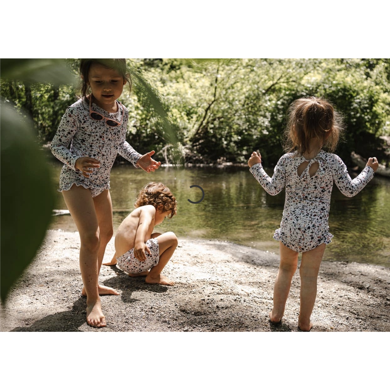 blake ruffle rashguard suit