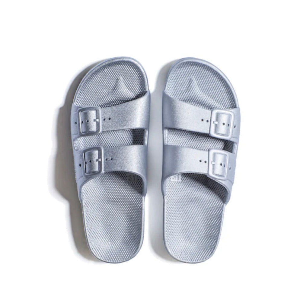 Metallic Silver slides