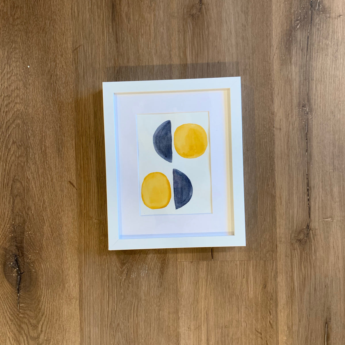 @aisfourart x elfin los angeles lunar eclipse original watercolor