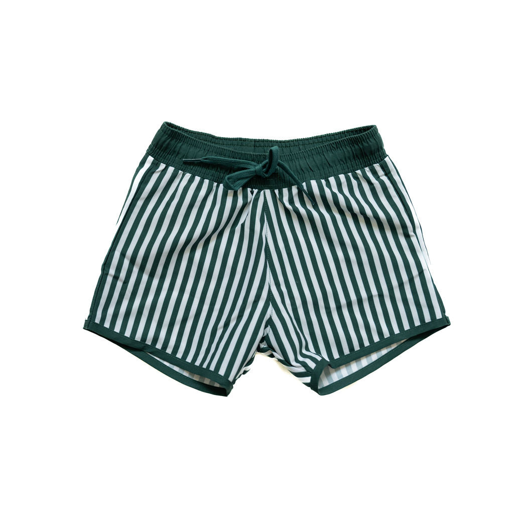 jude boardshorts in green stripe