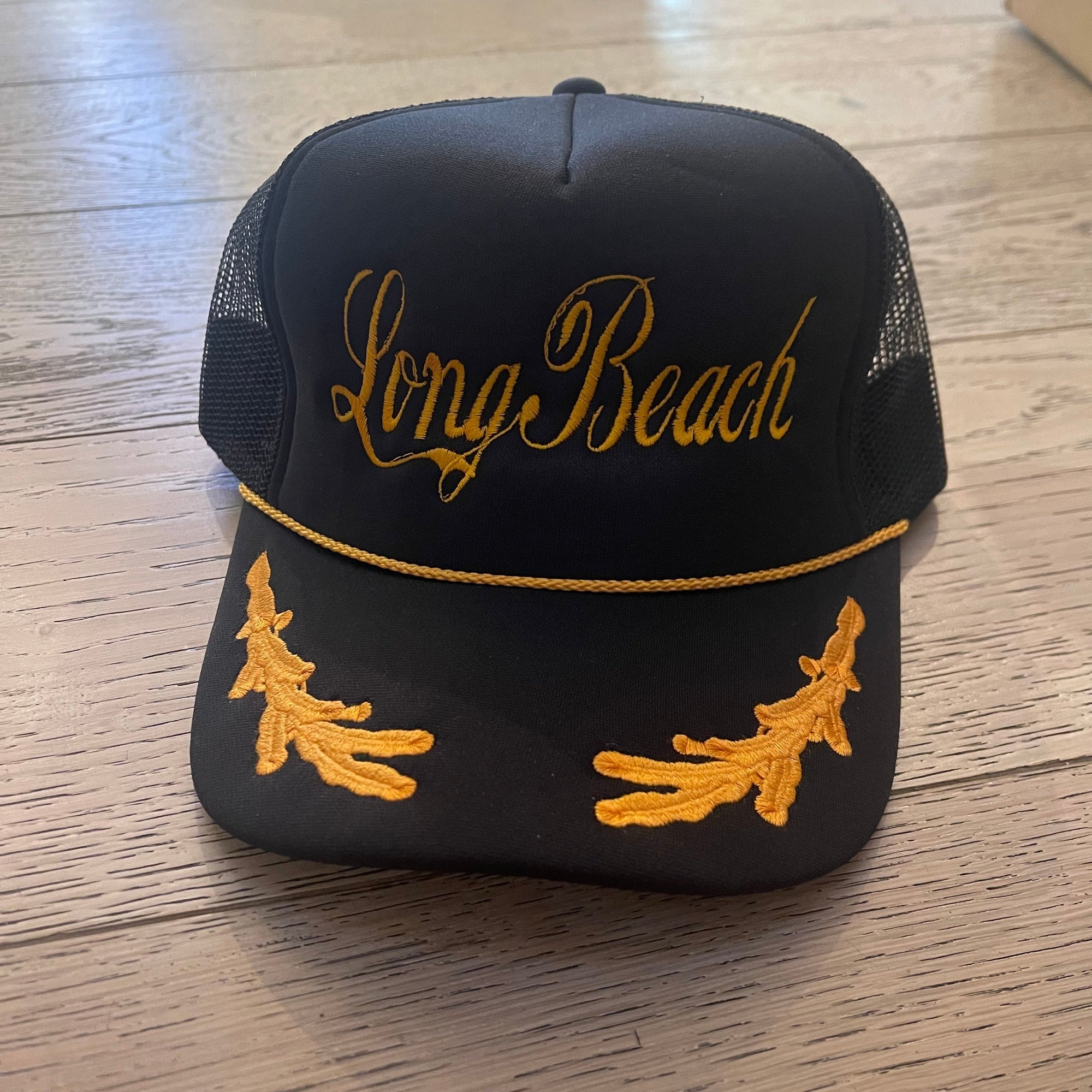 "long beach" trucker hat