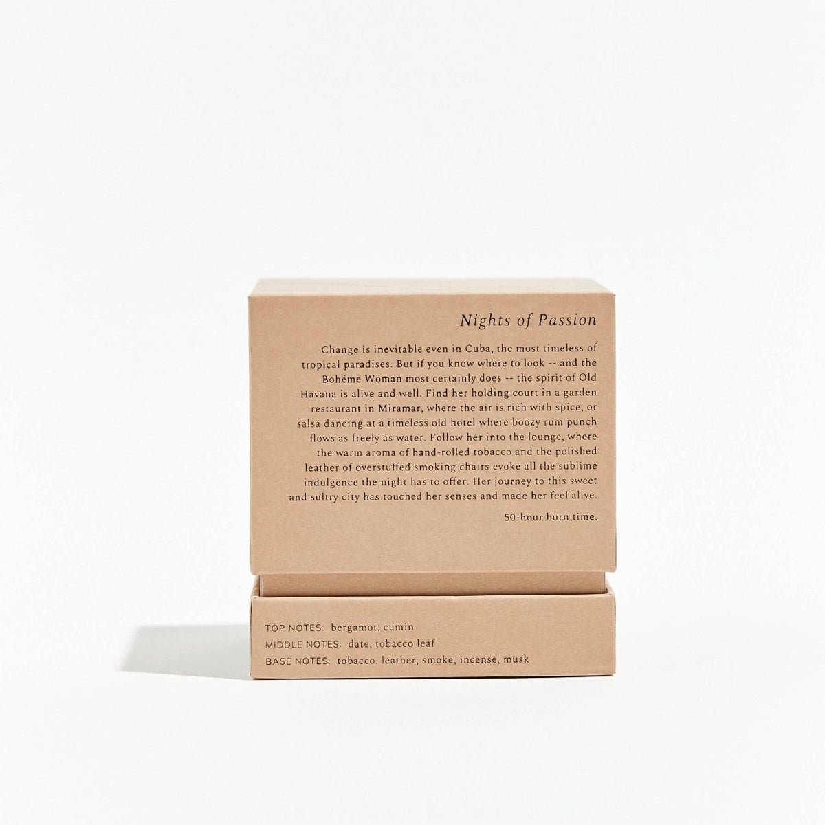 havana scented candle