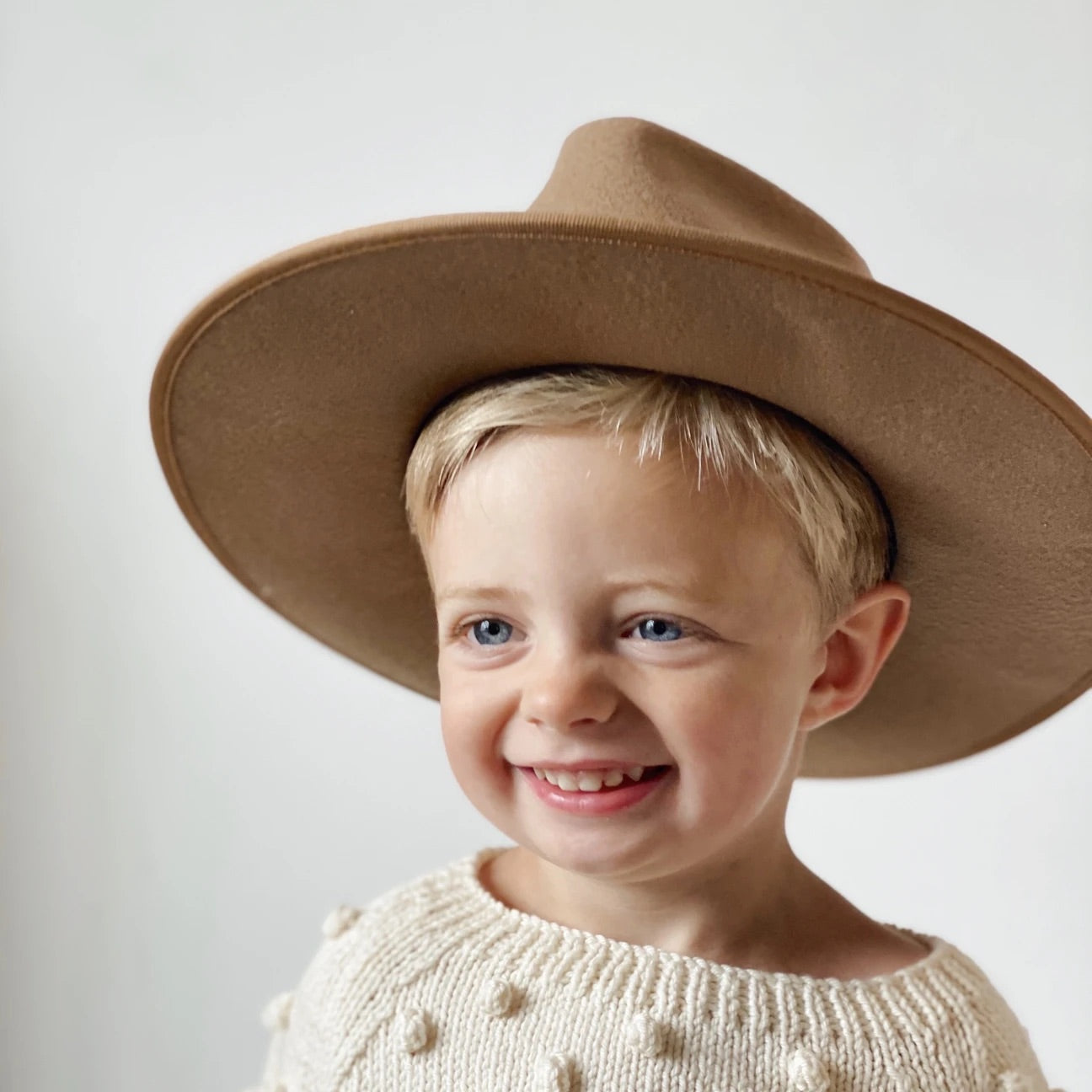 the banks hat in brown