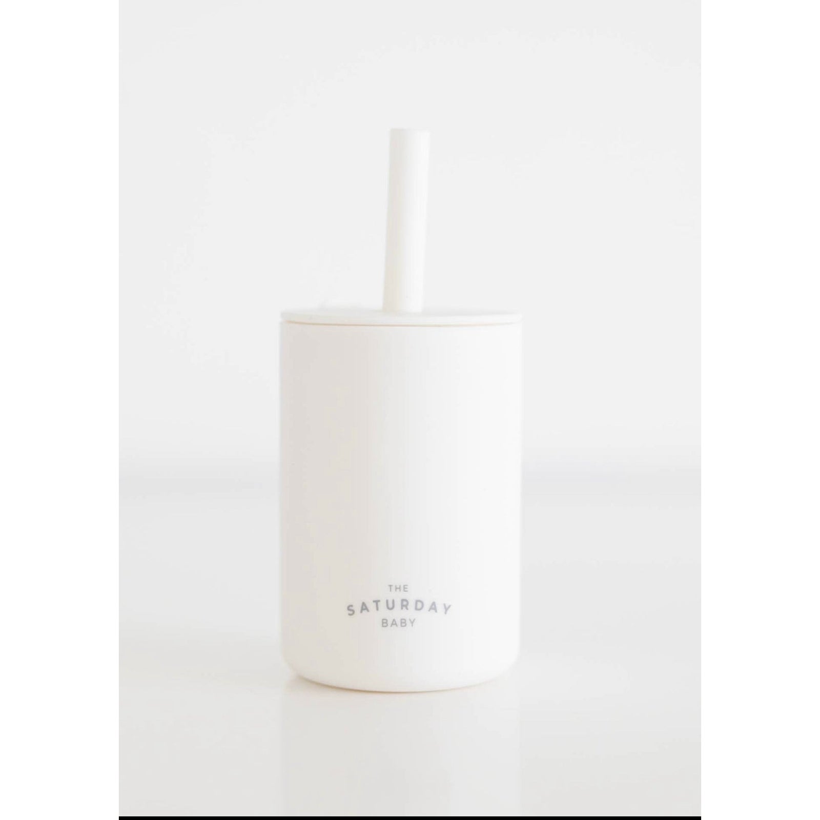 silicone straw cup in cloud