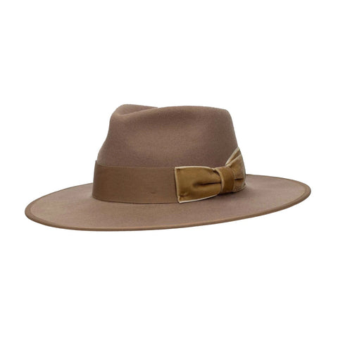 the banks hat in brown