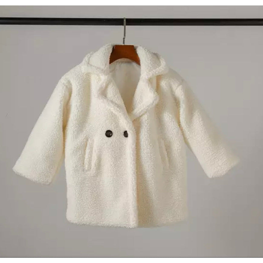 sherpa coat | cream