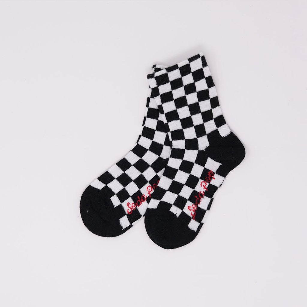 kids checkered socks