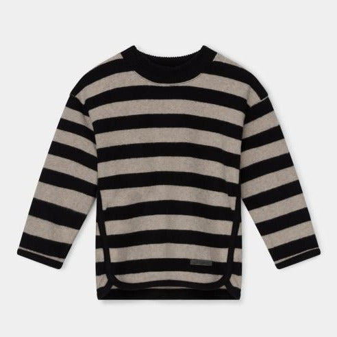 kids knit bottoms in black