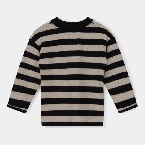 kids knit bottoms in black