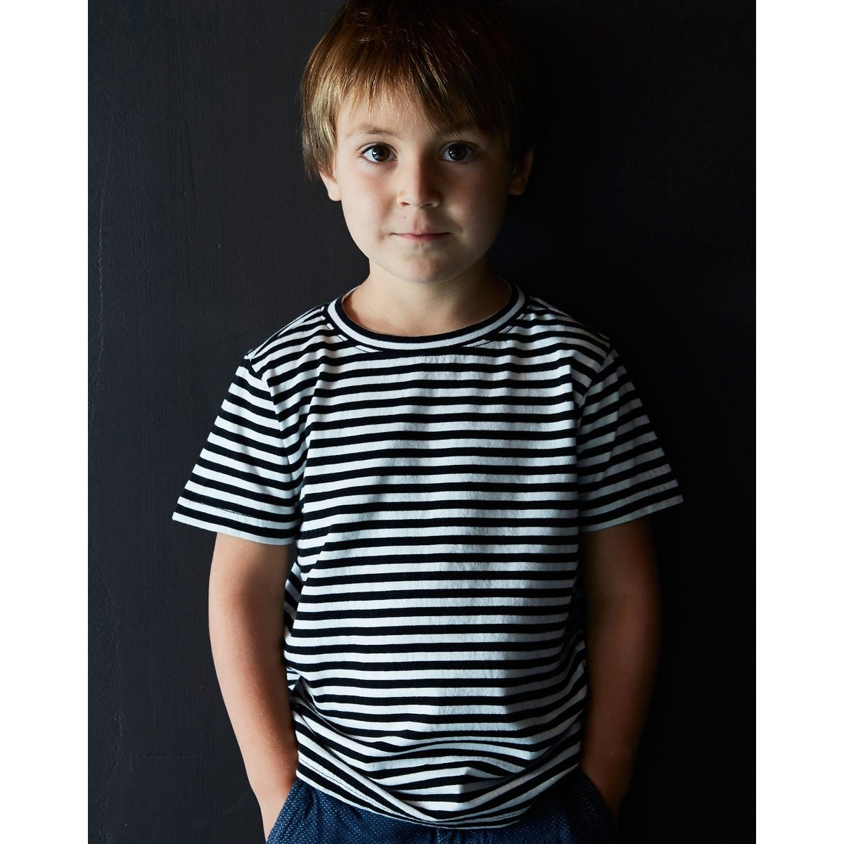 striped kids tee shirt