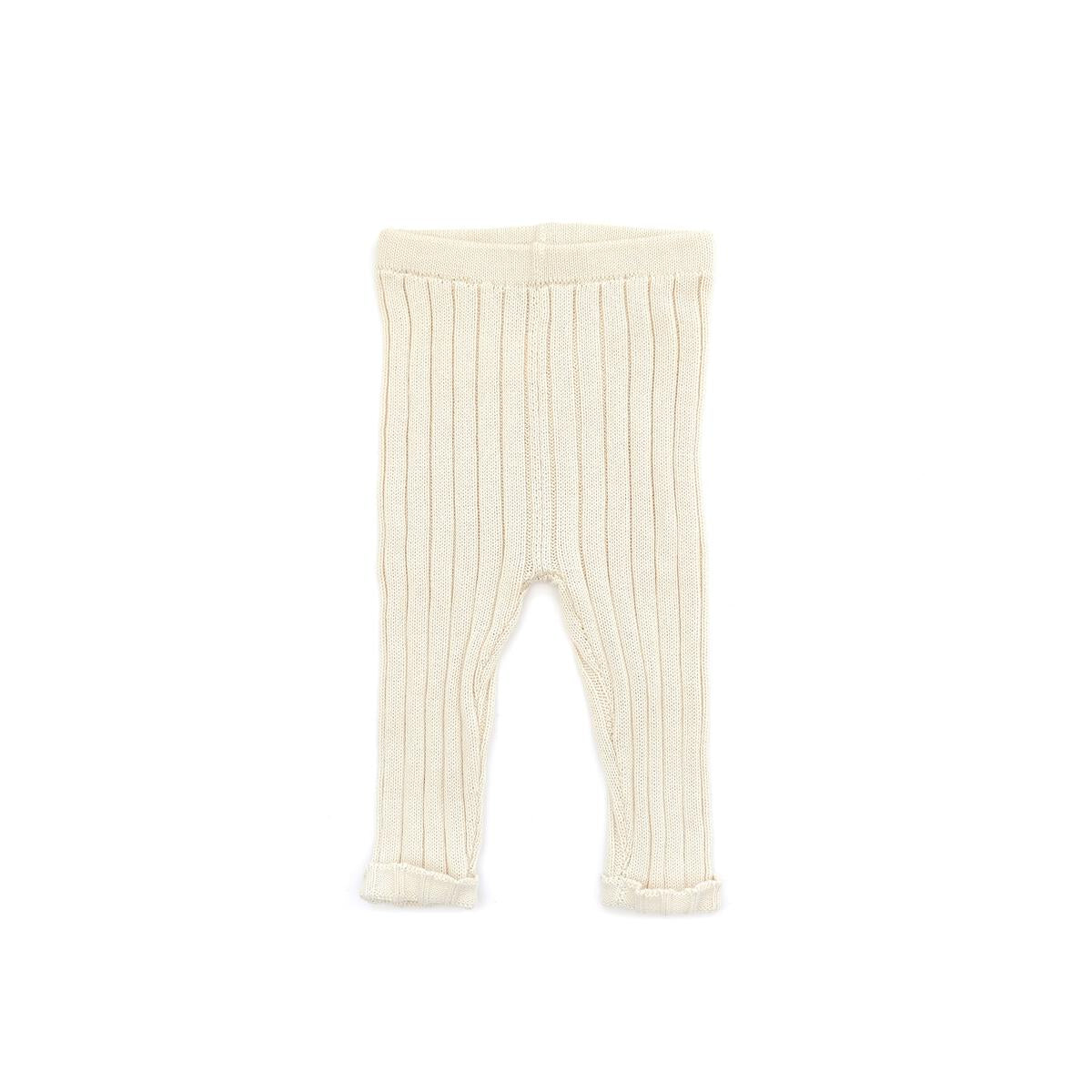 knit legging in natural