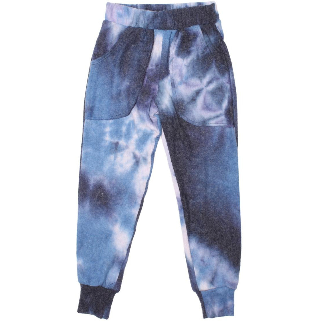 lew tie dye faux cashmere jogger