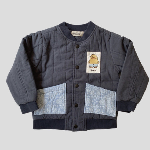 hammajang kook quilted bomber jacket