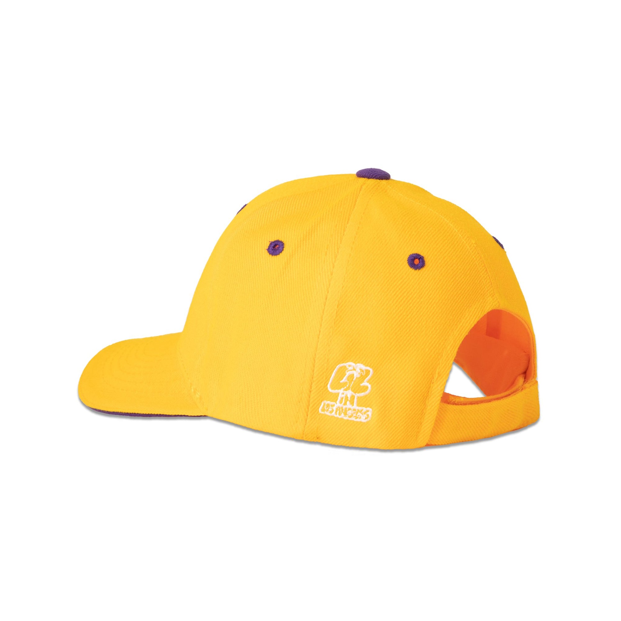 lil in los angeles logo hat in yellow