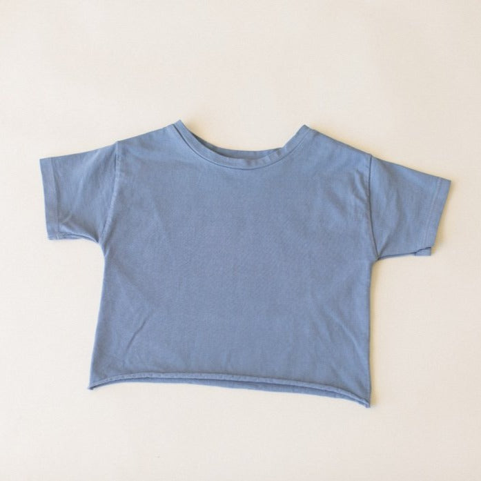 the boxy tee in blue moon