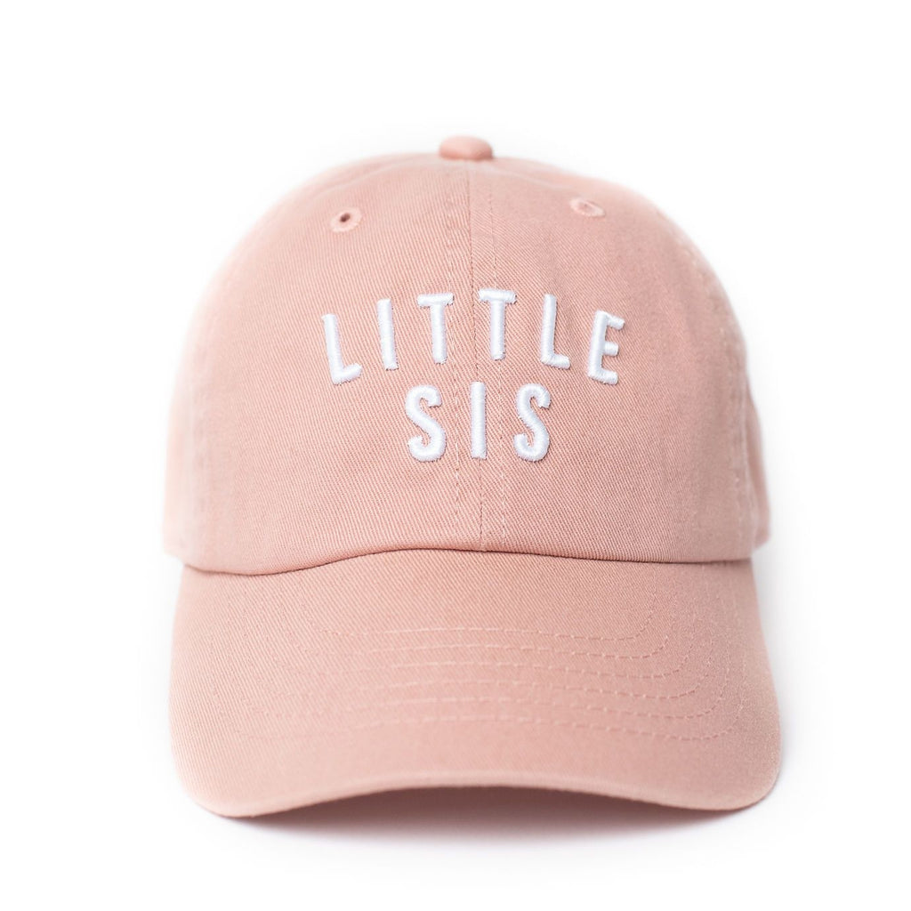 little sis hat in dusty rose