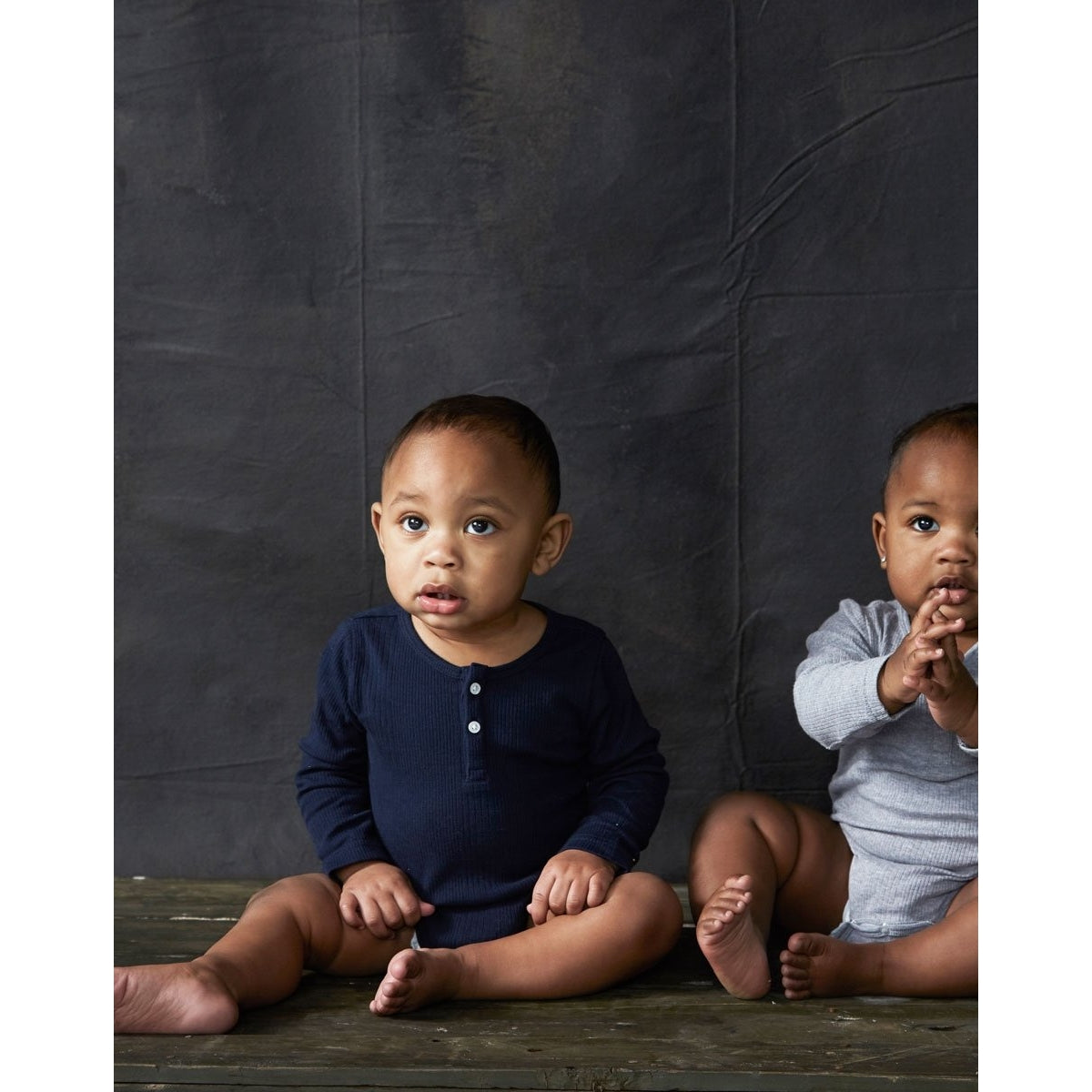 long sleeve henley onesie