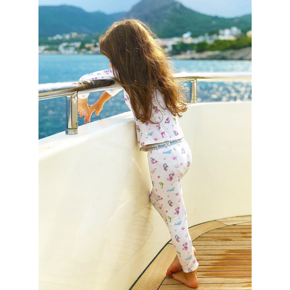 mermaid bamboo pajamas