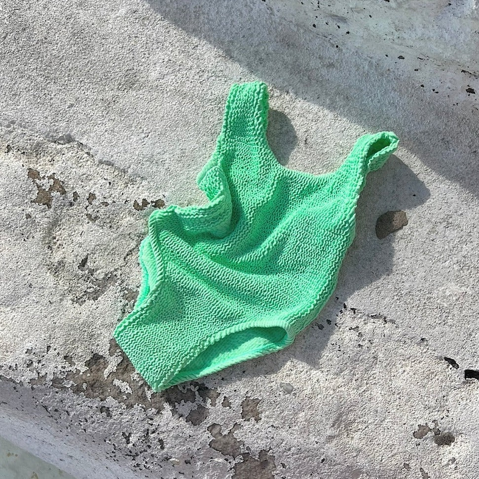 mimi one piece in lime punch