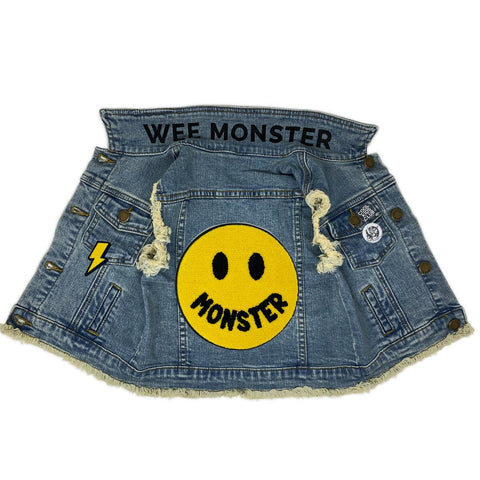 monster denim vest