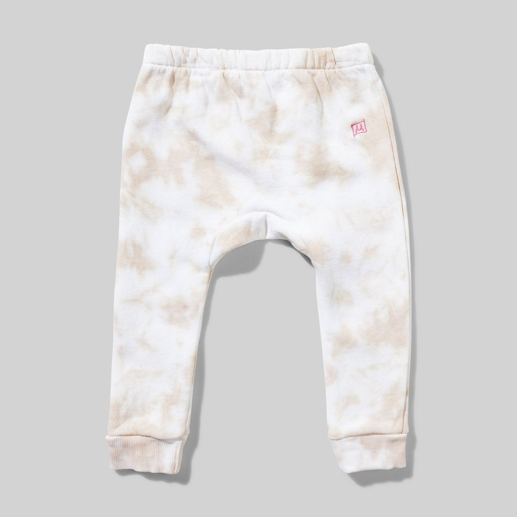 munster echo pant in clay tie dye