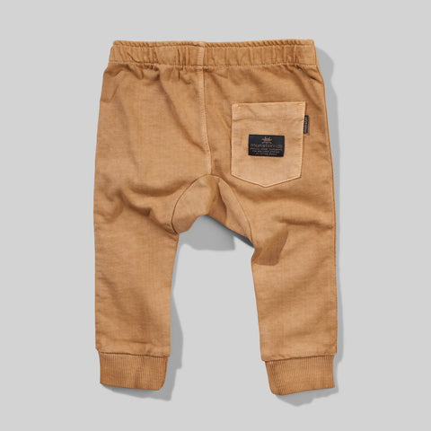 munster rugby pant in washed gold