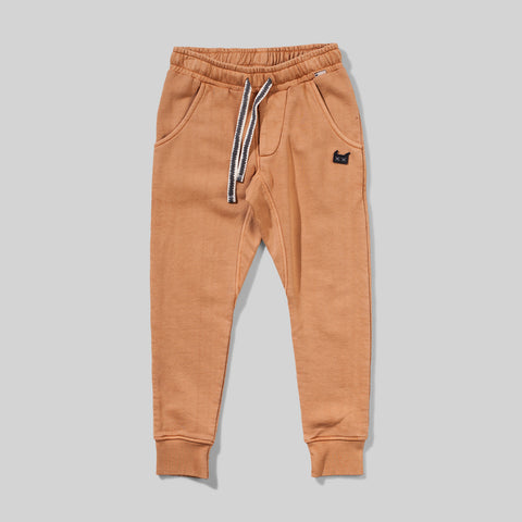 munster weekends track pant in mustard