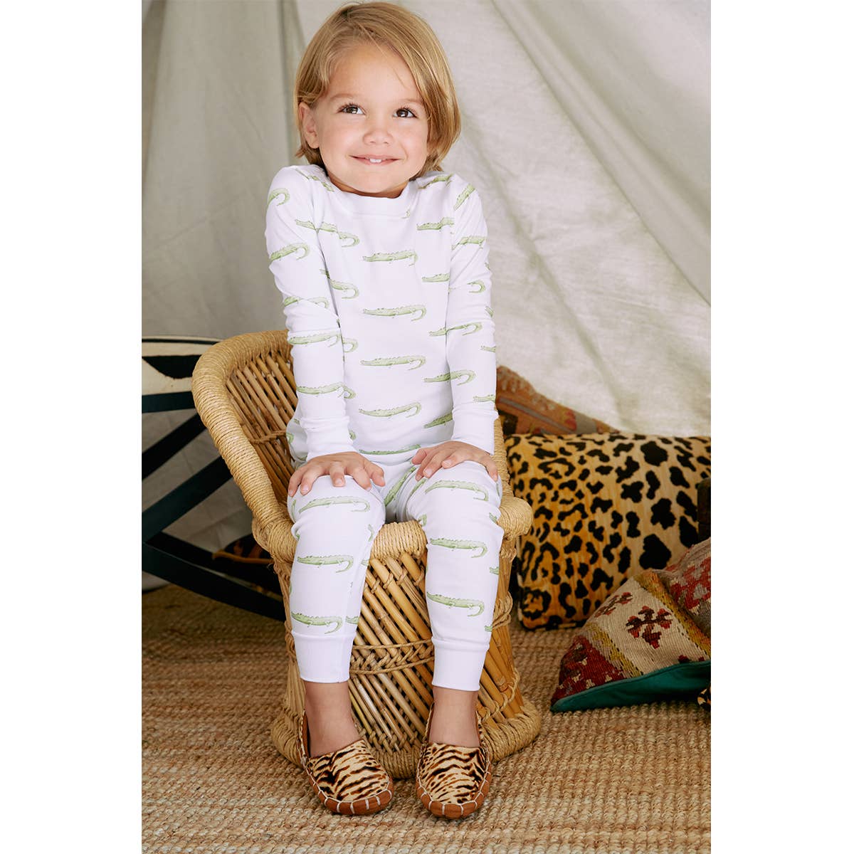 nile crocodile pajama set