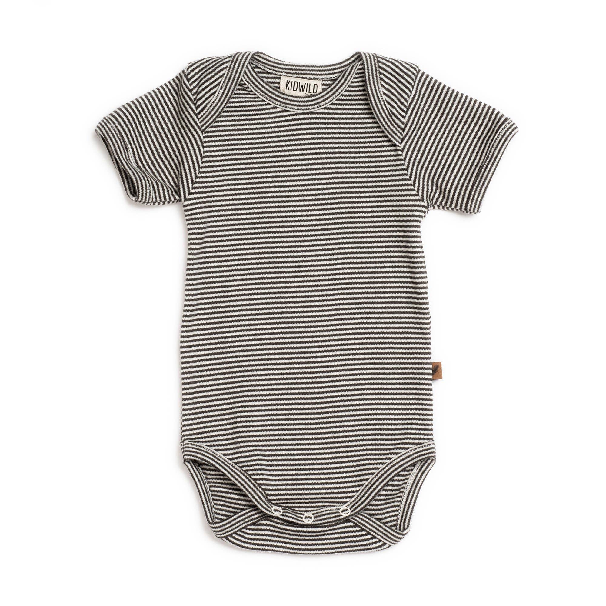 organic short sleeve body suit